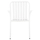 Kolltuk alumini Rachel 63x58x85Hcm (HM6088.06), bardhë