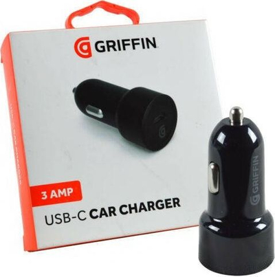 Karikues makine Griffin USB C, 3A, 15W, i zi