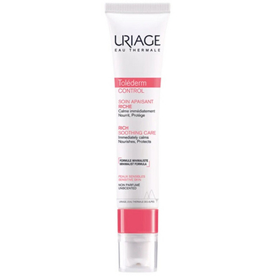Uriage Toléderm крем за смирување на кожата (Control Rich Care), 40 мл