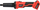 Gur elektri pa kabllo Straight Angle Grinder, 18V, 4Ah, i zi