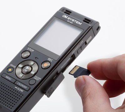 Regjistrues Olympus WS-883, i zi