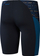 Rroba banje jammer Speedo Endurance+ Max për burra, e zezë me blu