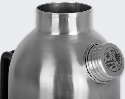 Çajnik kampingu Petromax Fire Kettle, 0.79L, çelik inox, argjendtë