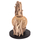 Dritë tavoline dekorative ASHIN HM4438, driftwood dhe ratan, 30x30x49cm, ngjyrë natyrale