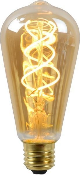 Llampë LED Lucide ST64, 5W, 2200K, xham i artë