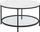 Tavolinë kafeje LEOBERT Round, 87x86 cm, mermer i bardhë