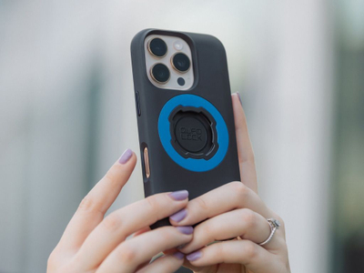 Futrollë telefoni Quad Lock MAG Case, për iPhone 17 Air 6.5", mbrojtëse, e zezë