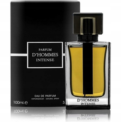 Parfum Fragrance World Parfum D'Hommes Intense, Eau de Parfum, 100ml
