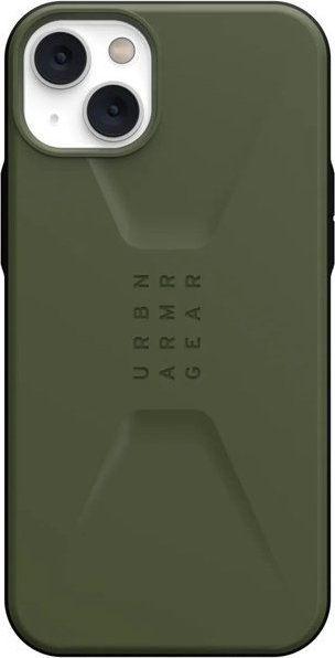 Mbulesë UAG Civilian për iPhone 14 Max, rezistente ndaj goditjeve, jeshile