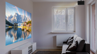 Проектор Optoma Photon Life PK32, 4K UHD, 1100 ANSI Lumens, црн