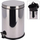 Kosh mbeturinash Excellent Houseware, 12L, metalik, inox