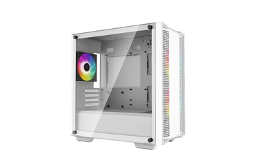 Kuti kompjuteri Deepcool CC360 ARGB, Mini Tower, 3x 120mm, e bardhë