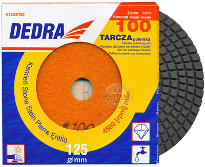 Disk lëmues Dedra, 125mm