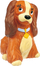 Figurinë Bullyland Lady BUL-12445, personazh Lady and the Tramp, pa PVC, shumëngjyrëshe