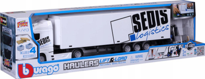 Model kamion Bburago Mercedes Benz Actros, miniaturë koleksioni, shumë i detajuar, shumëngjyrësh