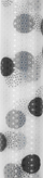 Tapet antirrëshqitës Vespero SA50882, 50x150 cm, transparent me pika të zeza