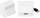 Kuti muri Vivolink Wall Box, USB 2.0, e bardhë