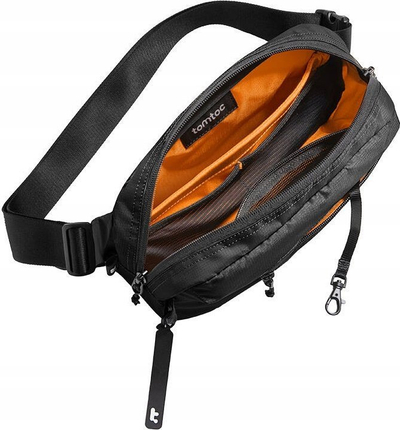 Çantë krahu Tomtoc Aviator T33, 1.5L, RFID, e zezë