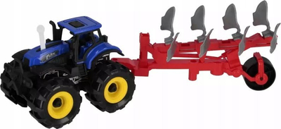 Traktor lodër DZ MIX2 plastik, 38x14x12 cm, me ngjyra të ndryshme