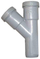 Aksesor banjoje Wavin T Joint Ostendorf DN40 40 45°, gri