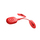 Stimulues muskujsh Therabody PowerDot 2.0 Duo, NMES dhe TENS, portativ, i kuq