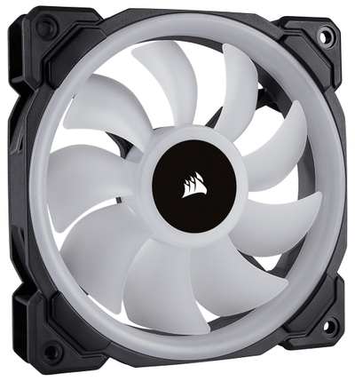 Ftohës Corsair LL120 RGB, 12 cm, i zi / i bardhë