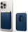 Mbajtës kartash Tech-Protect MagWallet MagSafe, universal, magnetik, blu navy