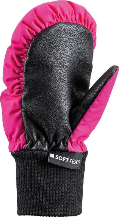 Doreza ski për kalamaj Leki Little Eskimo Mitt Short, që s’i hyn uji, rozë