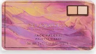 Paletë fytyre Makeup Revolution Neon Heat Scorched Rose, bronzer edhe highlighter, kompakte, rozë