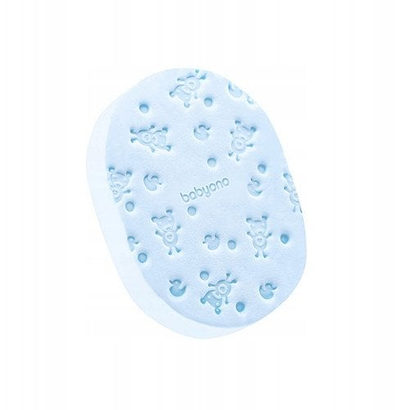 Sfungjer larje për bebe Babyono Sponge, hipoalergjik, blu