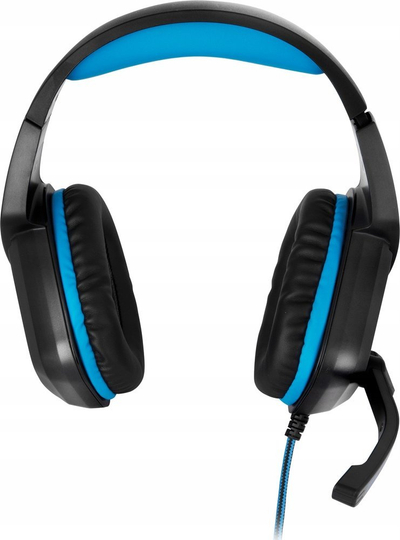 Kufje gaming Yenkee YHP 3005 Guerrilla, me mikrofon, jack 3.5mm, zi blu
