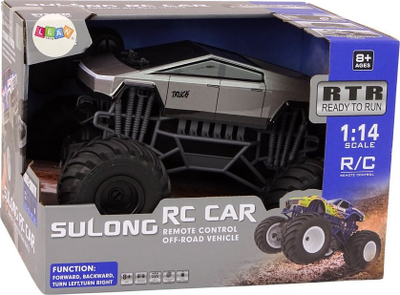 Makinë lodër me telekomandë Sulong RC Car, 1:14, off road, gri