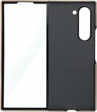 Kllëf telefoni VOUGE për Samsung Galaxy Z Fold6 5G, dy pjesësh, i zi