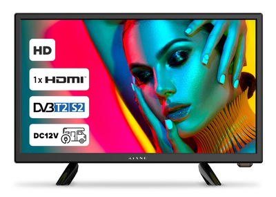 Телевизор Kiano SlimTV Travel LED, 19\", HD Ready, црн