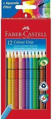 Kredha ngjyrosëse Faber-Castell GRIP, set me 12 ngjyra