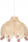 Llampë varëse për kalamajt Atmosphera, bambu 22cm, E27 40W, bezhë