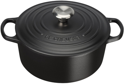 Tigan i thellë LE CREUSET 21177240000430, 4.2L, gize me emajl, i zi