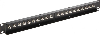 Panel Delta Patch (G-20F / R19), 19", 20 x F porte