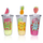 Set Accentra Spring Time gotë plastike + bombë dushi 100 g + sfungjer 15 g