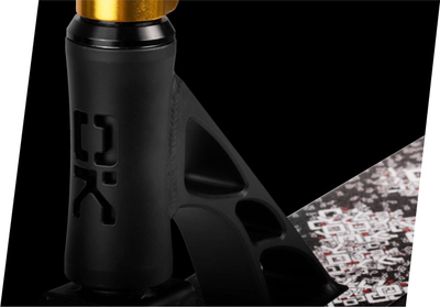 Trotinet freestyle Soke XTR, rrota metal, fren mrapa, i zi me t'verdh