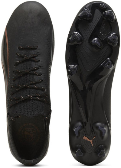 Atlete futbolli Puma Ultra Ultimate FG AG, Nano Grip, të zeza