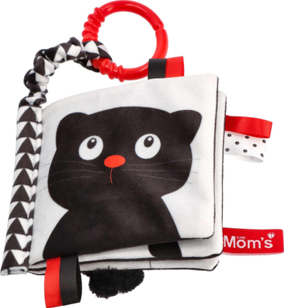 Libër lodër për foshnja Hencz Moms Care Who is it What is it, ilustrime edukative, ngjyra kontrastuese