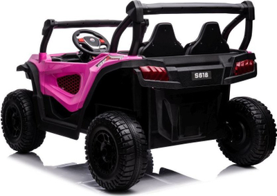 Електричен автомобил за деца Lean Toys S618 4x4, со далечински управувач, 12V, розова
