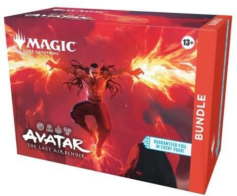Set loje Magic The Gathering Avatar The Last Airbender Bundle, koleksionar, shumëngjyrësh