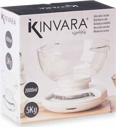 Peshore kuzhine Kinvara Kitchen Scale 14294913, me enë 2L, dixhitale