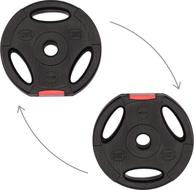 Set hantellash HMS Hantle SG40, 2 x 15 kg, peshë që e rregullon vetë
