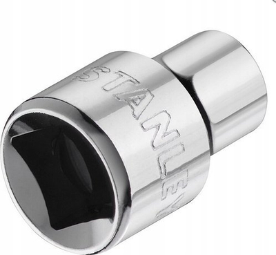 Çelës koke STANLEY 3/8" 6-këndor, 8 mm, krom, argjendtë