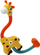 Lодка за бања Yellow Giraffe, фонтана за вода, за деца, жолта