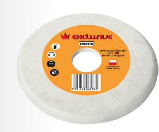 Rrotë mprehëse Richmann 99A60K, 250x10x32mm, qeramike, e bardhë