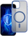 Mbështjellës telefoni 3MK Frosty MagCase për iPhone 17 Pro, MagSafe, Air Blue, blu